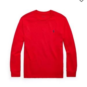 Ralph Lauren long sleeve red tee